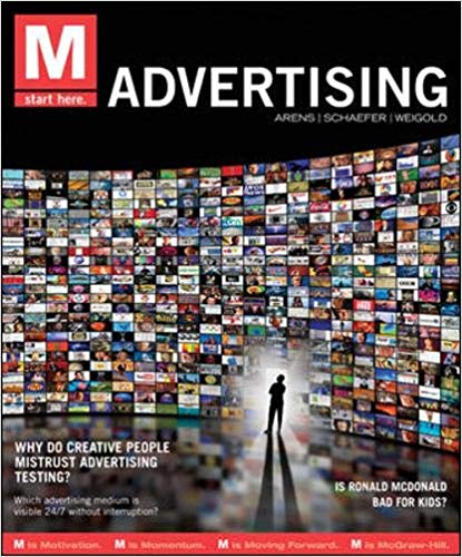 M Advertising, 3e William Arens , David Schaefer, Michael Weigold, Test Bank