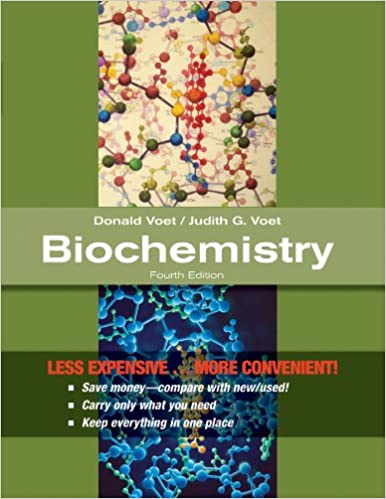 Biochemistry, 4th Edition Voet, Voet Solution Manual