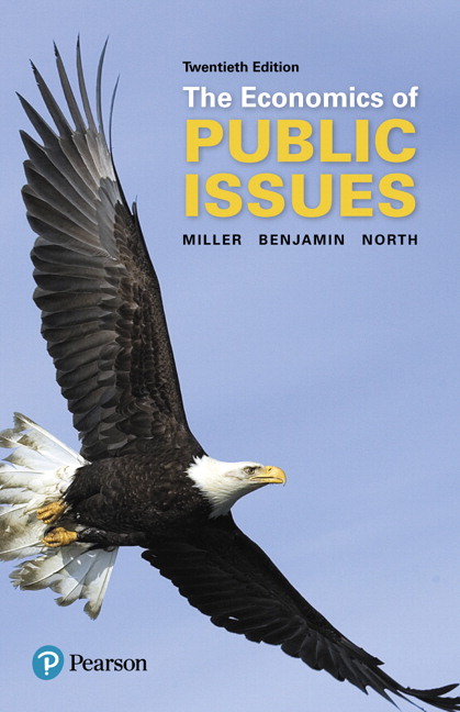 Economics of Public Issues, 20E Roger LeRoy Miller Instructor Manual