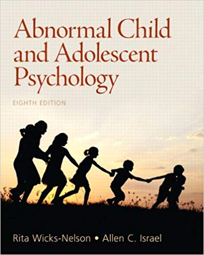 Abnormal Child And Adolescent Psychology 8th Edition Rita Wicks Nelson Allen C. Israel Test Bank.jpg