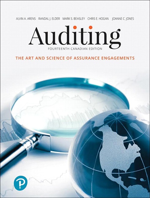 Auditing The Art And Science Of Assurance Engagements Fourteenth Canadian Edition 14e Arens Elder Beasley Jones Instructor Solution Manual .jpg