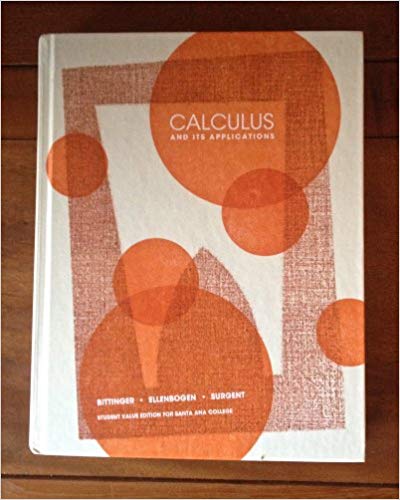 Calculus And Its Applications 10e Marvin L. Bittinger David J. Ellenbogen Scott Surgent Test Bank.jpg