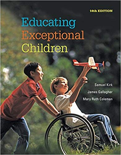Educating Exceptional Children 14th Edition Samuel A. Kirk James J. Gallagher Mary Ruth Coleman Test.jpg
