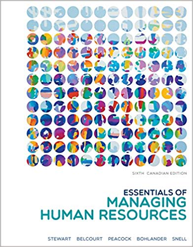 Essentials Of Managing Human Resources 6th Cnd Edition Eileen Stewart Melanie Peacock Monica Belcourt George W. Bohlander Scott A. Snell Test Bank.jpg