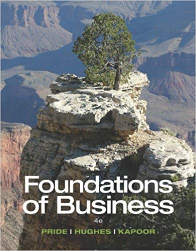 Foundations Of Business 4th Edition William M. Pride Robert J. Hughes Jack R. Kapoor Instructor Solution Manual.jpg
