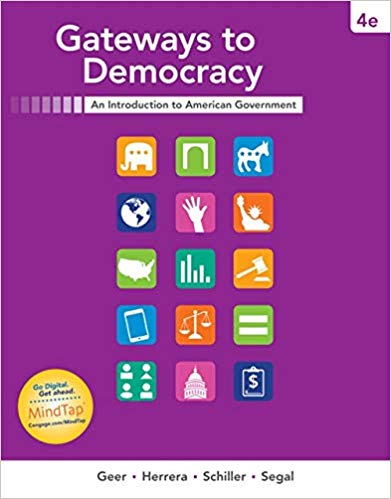 Gateways To Democracy An Introduction To American Government 4th Edition John G. Geer Richard Herrera Wendy J. Schiller Jeffrey A. Segal Test Bank.jpg