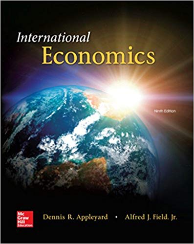 International Economics 9e Dennis R Appleyard Alfred J. Field Instructor Solution Manual.jpg