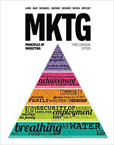 Mktg 3rd Canadian Edition Charles W. Lamb Joe F. Hair Carl Mcdaniel Harish Kapoor Janice Shearer Marc Boivin Richard Appleby Ism 1.jpg