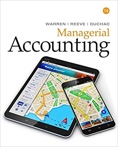 Managerial Accounting 14th Edition Carl S. Warren James M. Reeve Jonathan Duchac Instructor Solutions Manual 1 1.jpg