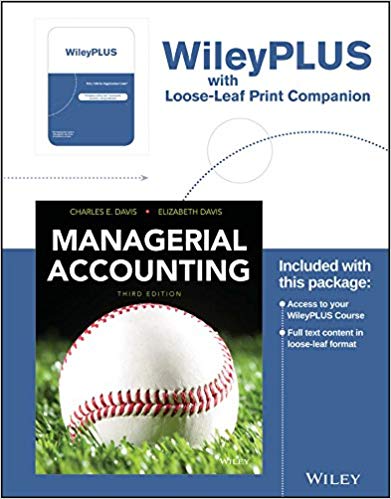 Managerial Accounting 3rd Edition By Charles E. Davis Elizabeth Davis Instructor Solution Manual 1.jpg