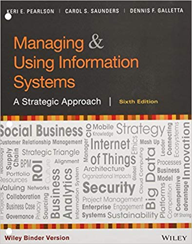 Managing And Using Information Systems A Strategic Approach Binder Ready Version 6th Edition Pearlson Saunders Galletta Test Bank.jpg