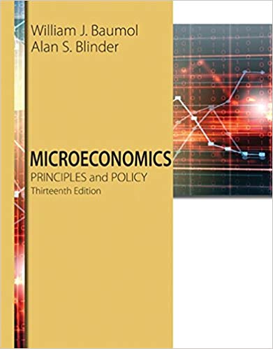 Microeconomics Principles And Policy 13th Edition William J. Baumol Alan S. Blinder Instructor Solution Manual.jpg