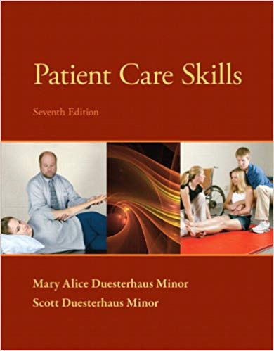 Patient Care Skills 7th Edition Scott Duesterhaus Minor Medicine St. Louis Instructor Manual.jpg