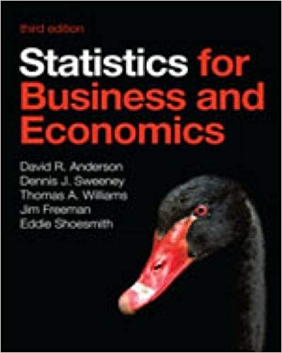 Statistics For Business And Economics 3rd Edition David Anderson Dennis J. Sweeney Thomas A. Williams Jim Freeman Eddie Shoesmith Test Bank.jpg