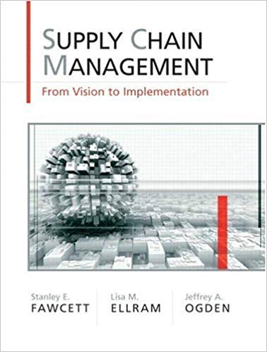 Supply Chain Management From Vision To Implementation E. Fawcett M. Ellram A. Ogden Test Bank.jpg
