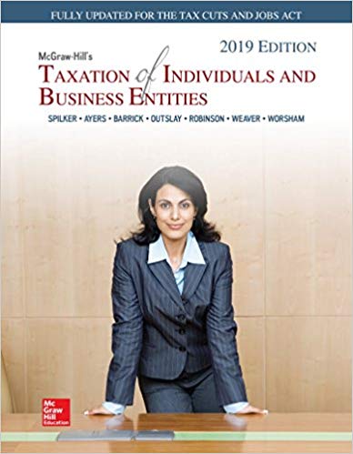 Taxation Of Business Entities 2019 Edition 10e C. Spilker C. Ayers Barrick Outslay Test Bank.jpg
