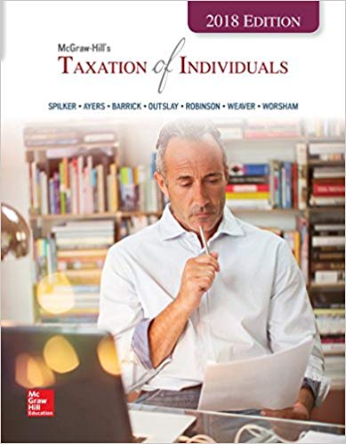 Taxation Of Individuals And Business Entities 2018 Edition 9e Brian C. Spilker C. Ayers Barrick Outslay Test Bank.jpg